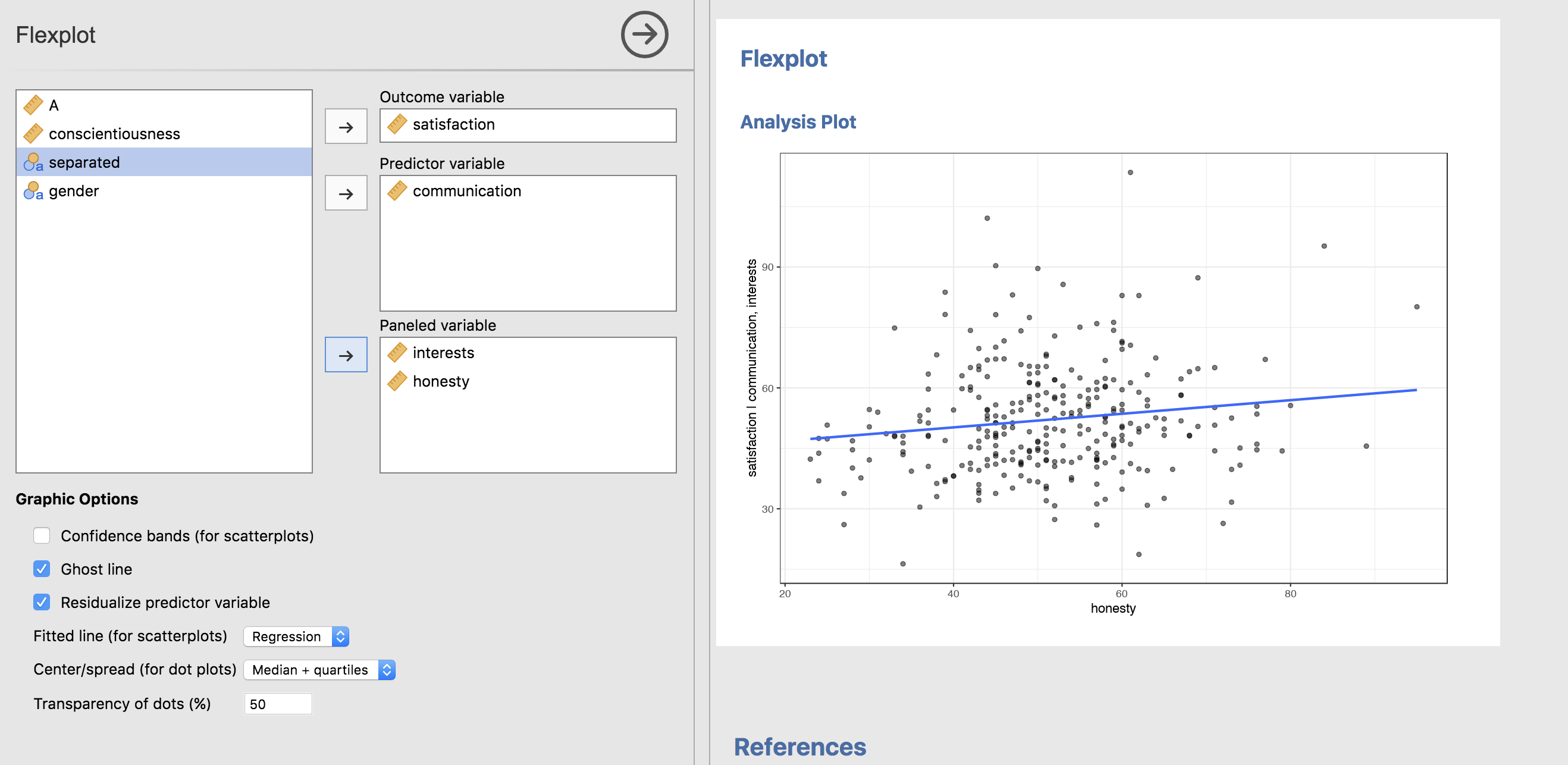 GAMLj: General Analyses for the Linear Model in Jamovi