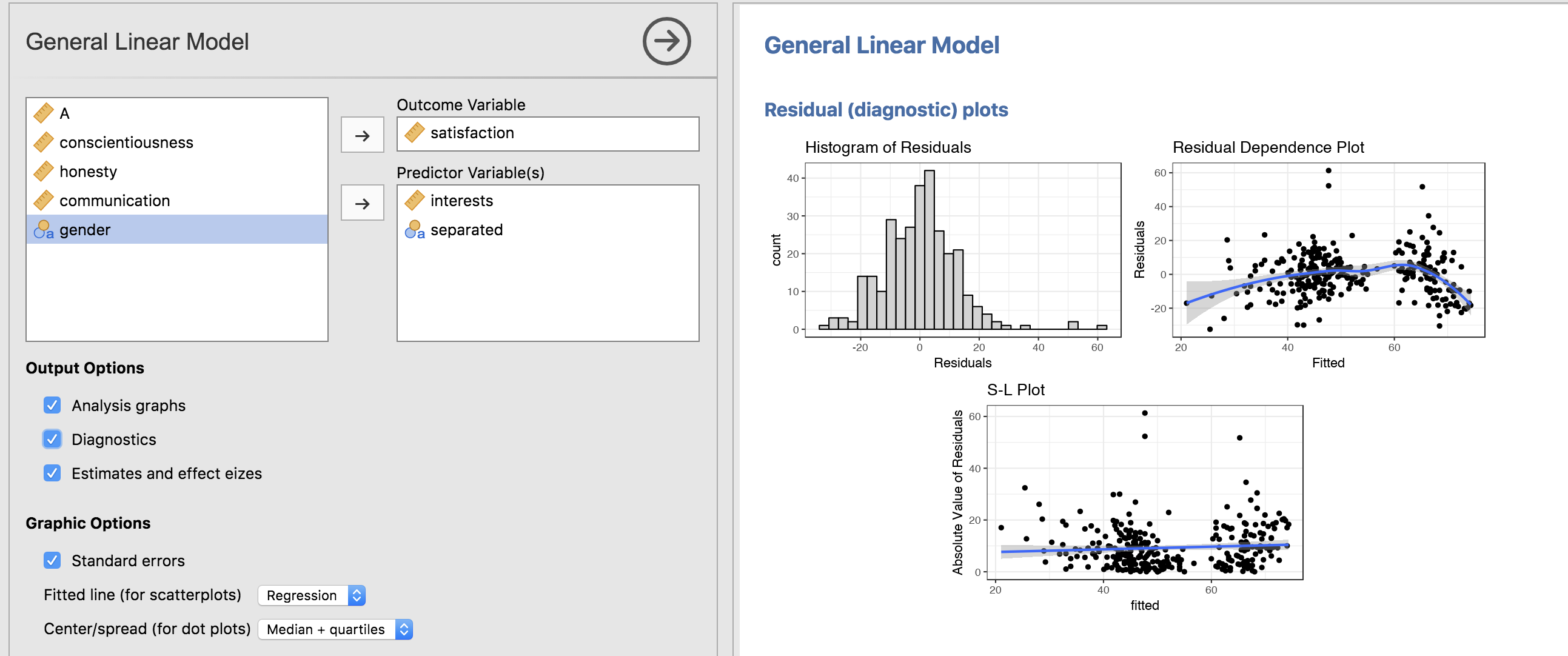 GAMLj: General Analyses for the Linear Model in Jamovi